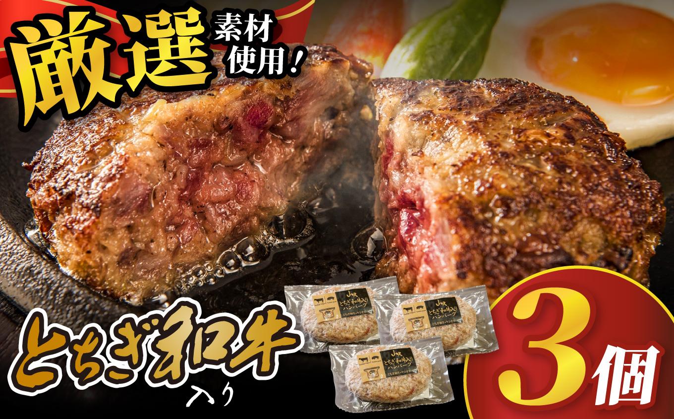 とちぎ和牛入りハンバーグ (1個150g)×3個 450g | 和牛 高級 ハンバーグ グルメ ジューシー ギフト 贈答 お取り寄せ 選べる おすすめ 肉汁 ふるさと 納税 おかず 美味しい お肉 にく 惣菜 家族 家庭 贅沢 ご褒美 栃木県 矢板市 とちぎ和牛入りハンバーグ 3個