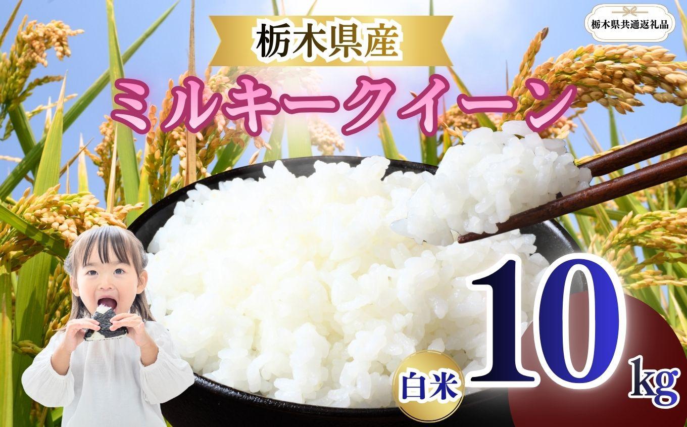 ミルキークイーン 精米 10kg  | 栃木県 矢板市