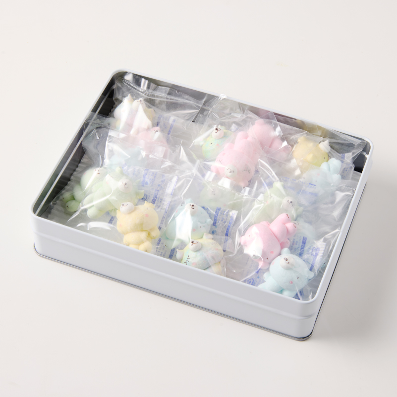 寝クマのメレンゲ缶 ns143-002