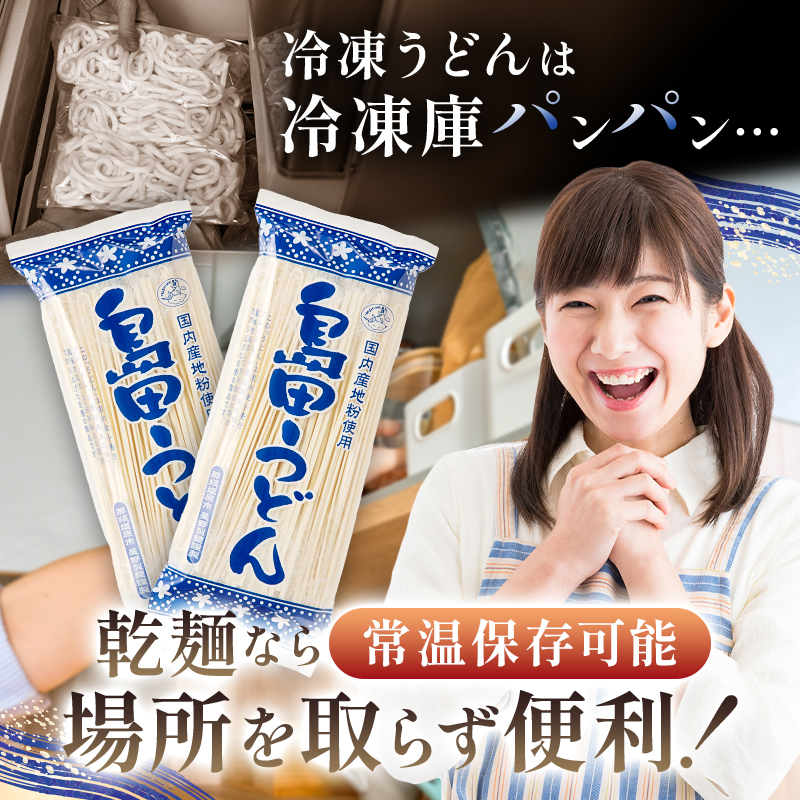 島田うどん　20袋セット ns036-006