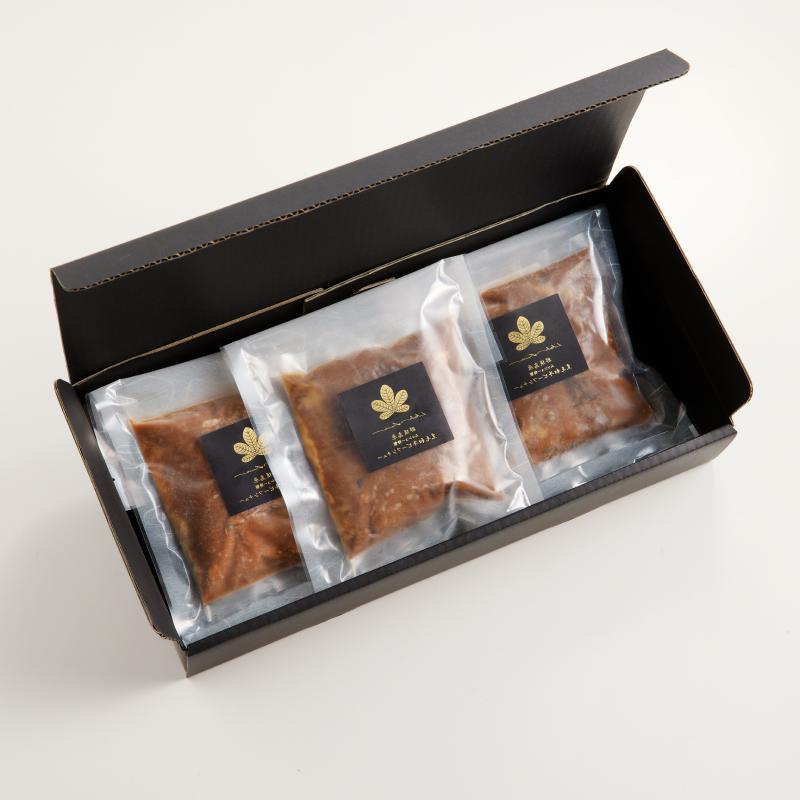 美食工房 ラトリエ・ムッシュー特製 とちぎ和牛を使用したビーフシチュー 3食セット ns057-001