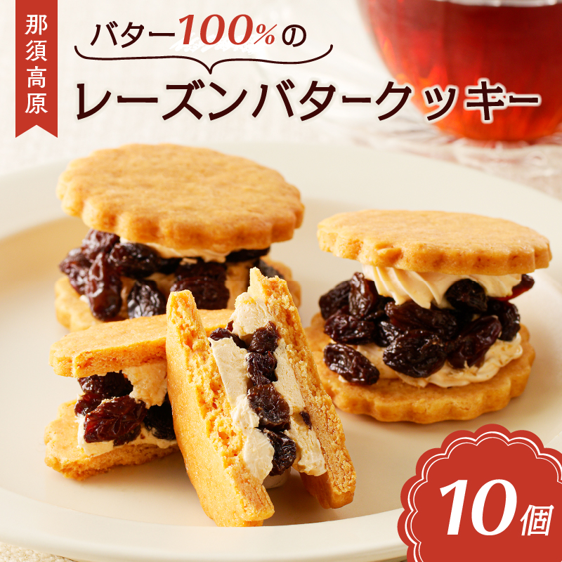 バター100%の那須高原レーズンバタークッキー ns031-001