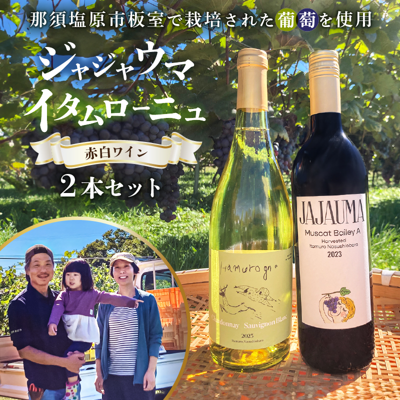 ジャジャウマ・イタムローニュ　赤白ワイン2本セット ns107-001