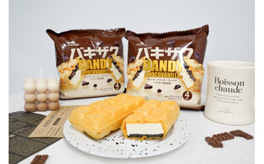 ダンディーマルチ2種セット　3袋（12個） ｜ フタバ食品　アイス　アイスモナカ　モナカ　マルチパック　デザート　バニラ ※離島への配送不可