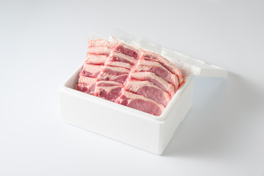 あさの豚 ロース切り身 3kg ｜ 国産 豚肉 ブランド 栃木県 さくら市