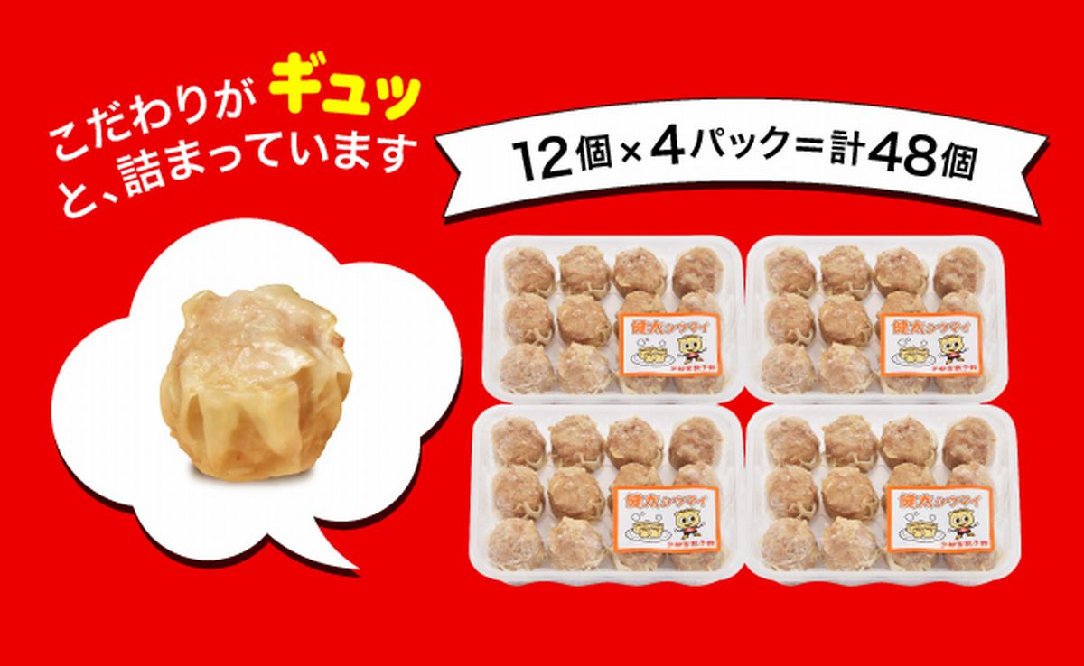 健太シウマイ 960ｇ（４８個）焼売 冷凍焼売 冷凍食品 中華惣菜 中華点心 グルメ 送料無料