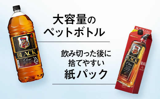 ウイスキー　ブラックニッカ　クリア　700ml×6本　※着日指定不可