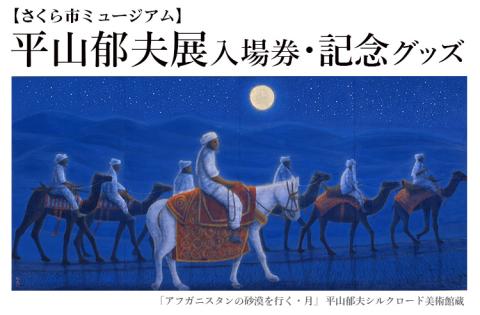 【さくら市ミュージアム】平山郁夫展入場券・記念グッズ
