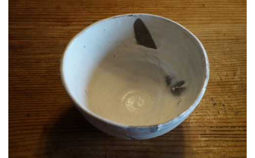 750-1 粉引原土茶盌