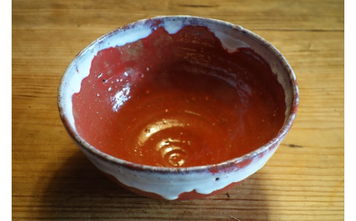 750-2 赤釉原土茶盌