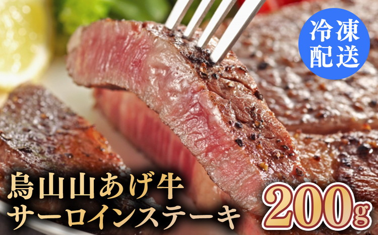 12-4　烏山山あげ牛サーロインステーキ200g