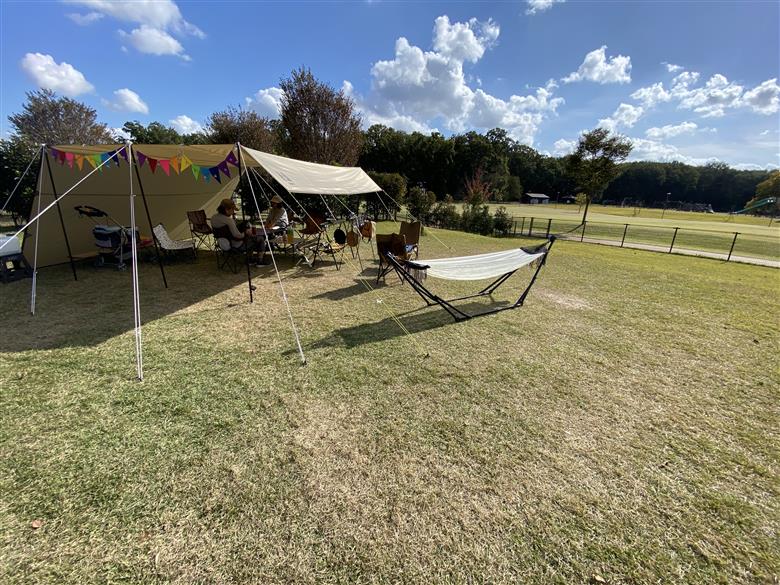 三王山ふれあい公園「オートキャンプ場 犬同伴サイト」1泊2日コース  | チケット 宿泊券 アウトドア キャンプ 栃木県 特産品 下野市 しもつけ市