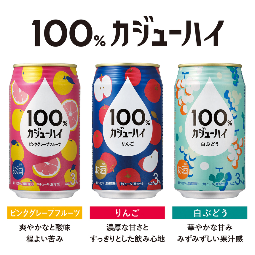【ふるさと納税】100％カジューハイりんご 340ml × 24本 | 缶チューハイ 缶酎ハイ りんご3％ カロリー低い 喉越し 爽快 爽やか 洋酒 人気 酎ハイ サワー パーティー 送料無料 下野 栃木