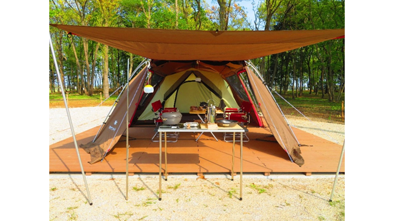 三王山ふれあい公園「スノーピーク手ぶらキャンプ」1泊2日コース | チケット 宿泊券 アウトドア キャンプ 栃木県 特産品 下野市 しもつけ市