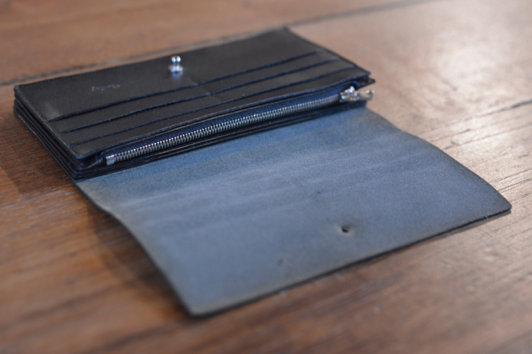 AccordionWallet(クロコダイル)｜栃木県 益子町 ふるさと納税 クロコダイルレザー ロングウォレット 長財布 財布 革 日用品 栃木レザー（BB018）