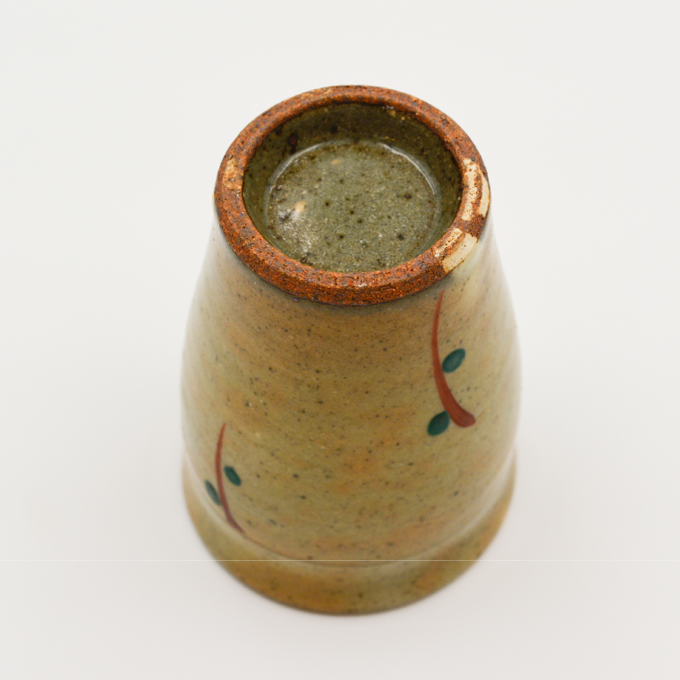 【益子焼】フリーカップ 1個入 | 村澤陶苑 フリーカップ 益子焼 絵入り 赤絵 贈り物 ギフト【食洗機〇 レンジ× オーブン×】(BV006)