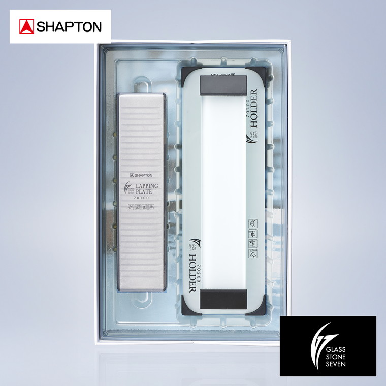 シャプトン Glass Stone Seven ナイフシャープニングキット 70708 砥石３本 修正器 研台 セット