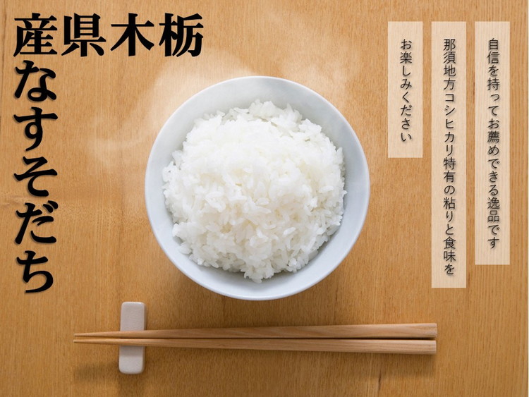 令和7年産 栃木県産 コシヒカリ なすそだち 5kg JAなすの産地直送【大田原市・那須塩原市・那須町共通返礼品】〔P-237〕 ｜ 米 コメ こめ 白米 精米 新米 ※離島への配送不可