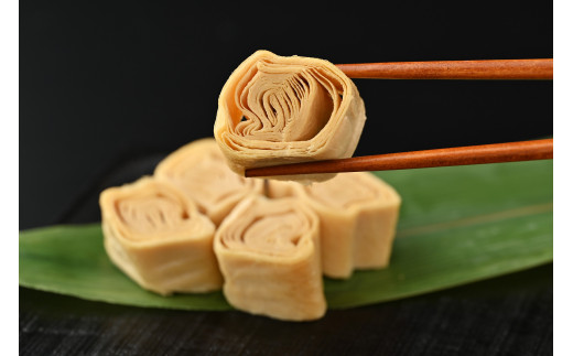 那須黄金湯葉　巻きゆば3本入り（冷蔵） 国産 大豆 手づくり 冷蔵 那須町〔B-62〕