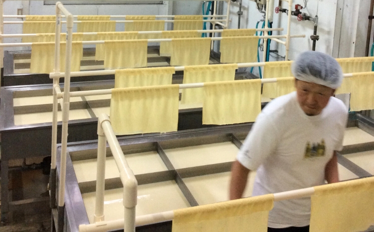 那須黄金湯葉しぼり(刺身)ゆば3本入りと糀みそ〔B-66〕≪手作り 湯葉 味噌 ミソ 国産 大豆 豆乳 ≫