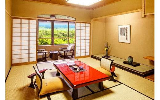 那須温泉山楽1泊2食付ペア宿泊券〔P-333〕≪旅行 旅 旅館 温泉 自然≫