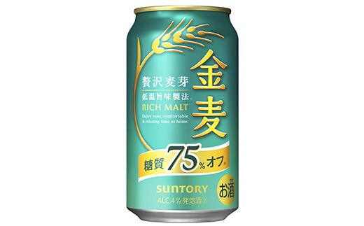 サントリー　金麦糖質75%オフ　350ml×24本