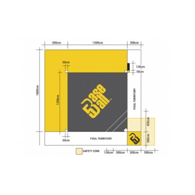 ケンコー・ベースボール5 イエロー　1ダース