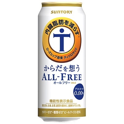 サントリー　からだを想うオールフリー (機能性表示食品)　500ml×24本
