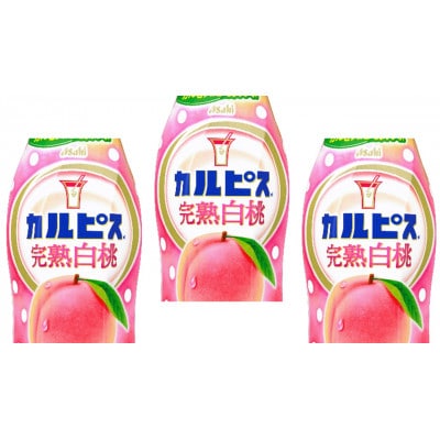 「カルピス(R) 完熟白桃」プラスチックボトル 470ml×12本