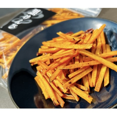 地元老舗醤油使用芋けんぴ160g×5個＆ご当地ソース使用黒けんぴ160g×4個入り　計9個入り