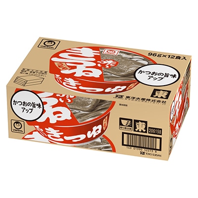 【毎月定期便】赤いきつねうどん　東　12食　全12回