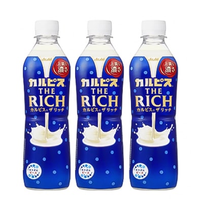 【2ヵ月毎定期便】カルピス THE RICH』PET490ml　24本　隔月全6回