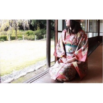 和結のレトロモダンな館林紬きものでまち歩き体験ペアチケット