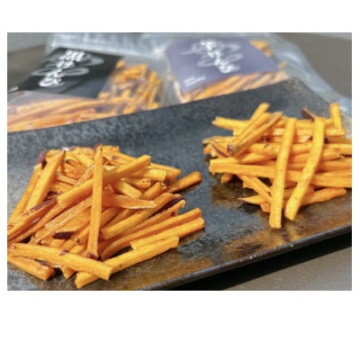 地元老舗醤油使用芋けんぴ160g×5個＆ご当地ソース使用黒けんぴ160g×4個入り　計9個入り