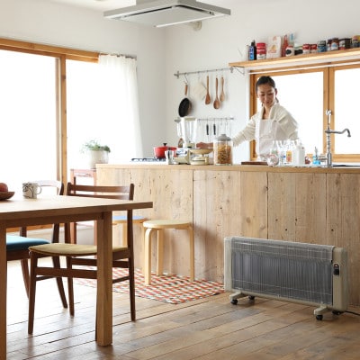 夢暖望1200型 (ベージュ) 遠赤外線パネルヒーター 日本製・3年間品質保証付