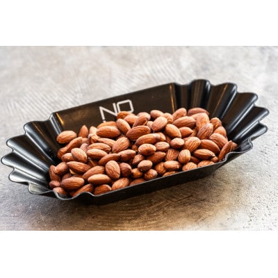 自家焙煎素焼きアーモンド2種(マルコナ種・ノンパレル種) 各100g