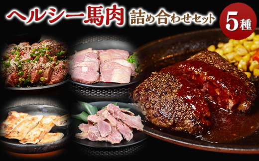 馬肉特急「ヘルシー馬肉詰め合わせセット」【配送不可地域：離島】