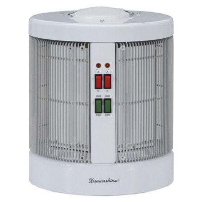 暖話室1000型 (ホワイト) 遠赤外線パネルヒーター 日本製・3年間品質保証付