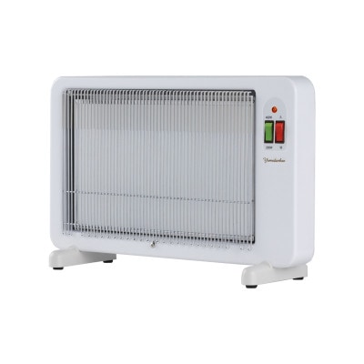 夢暖望400型 (ホワイト) 遠赤外線パネルヒーター 日本製・3年間品質保証付