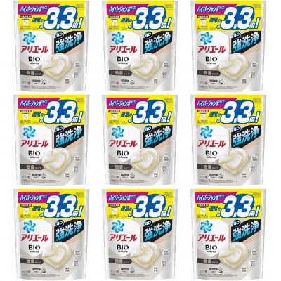 P＆G　アリエールジェルボールプロ　微香　つめかえハイパージャンボ(39個入) 9個セット