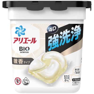 P＆G　アリエールジェルボールプロ　微香　本体(12個入) 6個セット