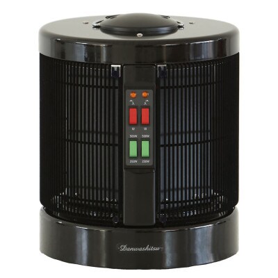 暖話室1000型(ブラック)遠赤外線パネルヒーター日本製・3年間品質保証付