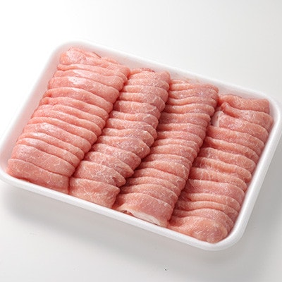 堀越ファーム「無垢の輝き」豚ロース1kg【配送不可地域：離島】