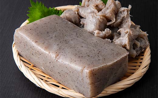 職人技が光る、昔ながらのバタ練り田舎こんにゃくセット（板こんにゃく600g×2袋・ちぎりこんにゃく450g×1袋入り） 蒟蒻 こんにゃく コンニャク ダイエット 糖質制限 ローカロリー 低カロリー 低糖質 カロリーオフ ヘルシー F21E-490