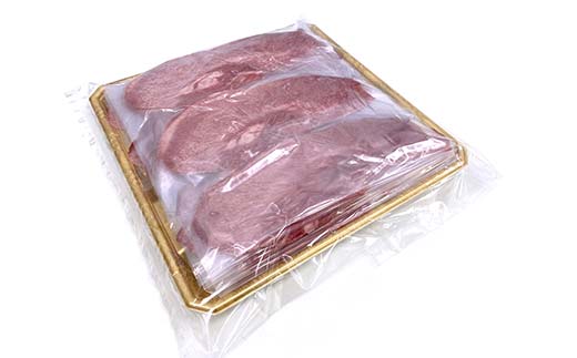 ★牛タン得トクキャンペーン！★ ＼数量限定！味付き鶏もも肉200g付き／ 柔らか牛タン高級バージョン 縦切り 500g（22枚～27枚）（塩味） 焼肉 焼き肉 BBQ キャンプ 味付き 冷凍焼肉 牛たん スライス 冷凍 牛肉 群馬県 富岡市 F21E-406