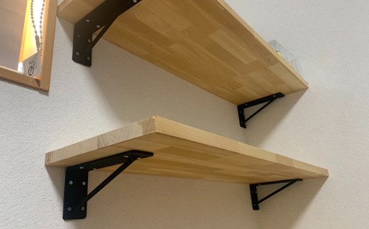 アイアンブラケット (10cm) アイアン ブラケット 焼き付け塗装 簡単取り付け DIY 自宅 ガレージ 室内 インテリア F21E-071