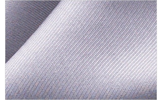 【高級国産シルク100%】　ポケットチーフ プレーン：グレー F21E-332