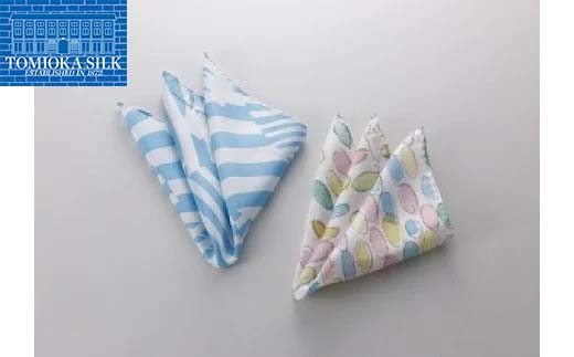 ＜高級純国産富岡シルク100%＞ミナペルホネンスカーフ・ポケットチーフ (Fujisans)・世界遺産富岡製糸場ブランドブック セット 富岡シルク スカーフ ポケットチーフ 世界遺産 富岡製糸場 本 絹 国産 F21E-399