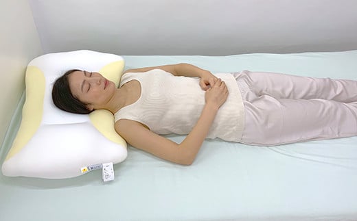  アスリートピロー ＜ネイビー＞ 人間工学 枕 紺 ネイビー 頭 首 サポート 寝具 睡眠グッズ F20E-764