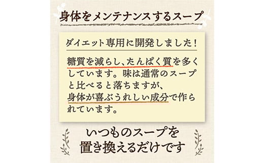ダイエットクラムチャウダー ＜豆乳仕立て＞(24食入) クラムチャウダー 豆乳 ダイエット スープ プロテイン たんぱく質 食物繊維 食品 F20E-799